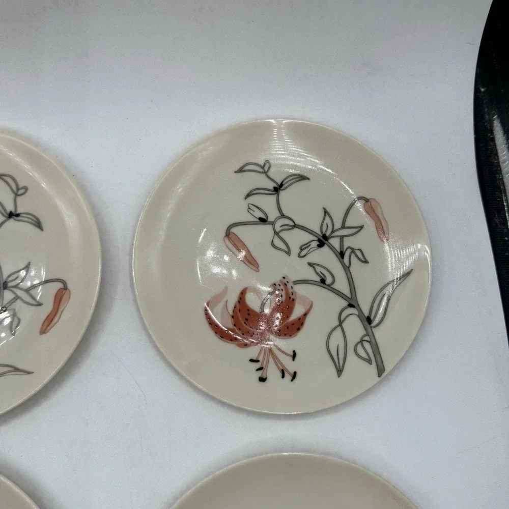Franciscan Tahoe 4 Bread Plates 6 3/8